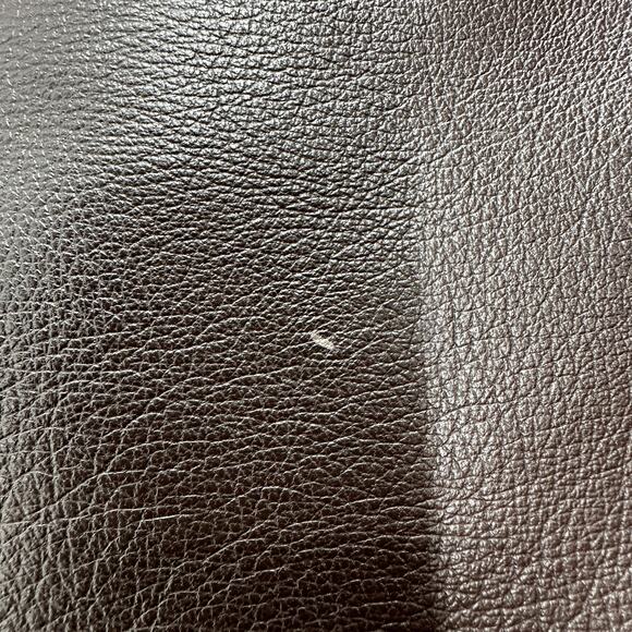 Folio Saks Fifth Avenue 100% Leather Pants Butter Soft in Chocolate Brown 12 - Picture 11 of 11